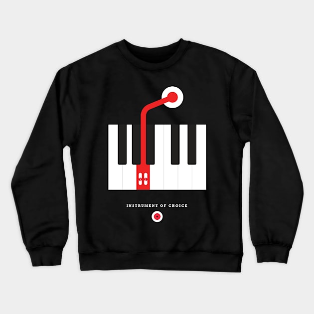 Instrument Of Choice variation Crewneck Sweatshirt by modernistdesign